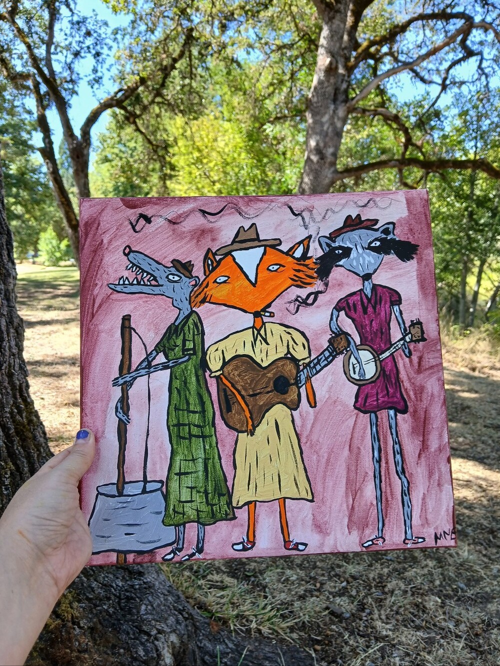 Critter Band Painting
